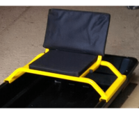 Поперечное сиденье со спинкой на сани Тайга (1700-2300)